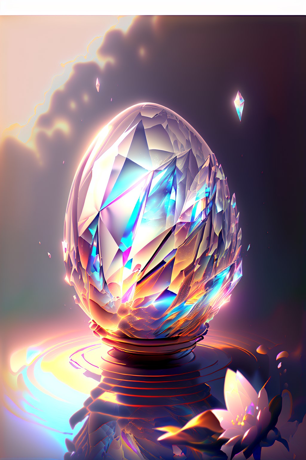 06584-1800185502-masterpiece,best quality,8k wallpaper,ultra detailed,ultra high res,photography,Dutch Angle,_,there is a large egg,1girl in east.jpg